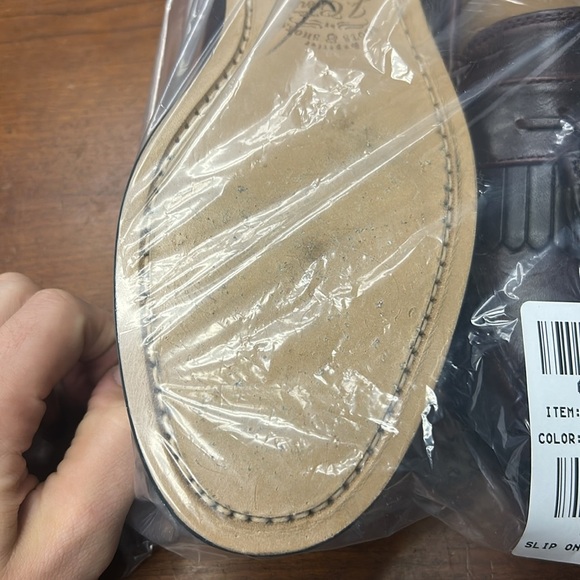 J Crew Camden kiltie tassel loafers in English leather CB045 main image 4
